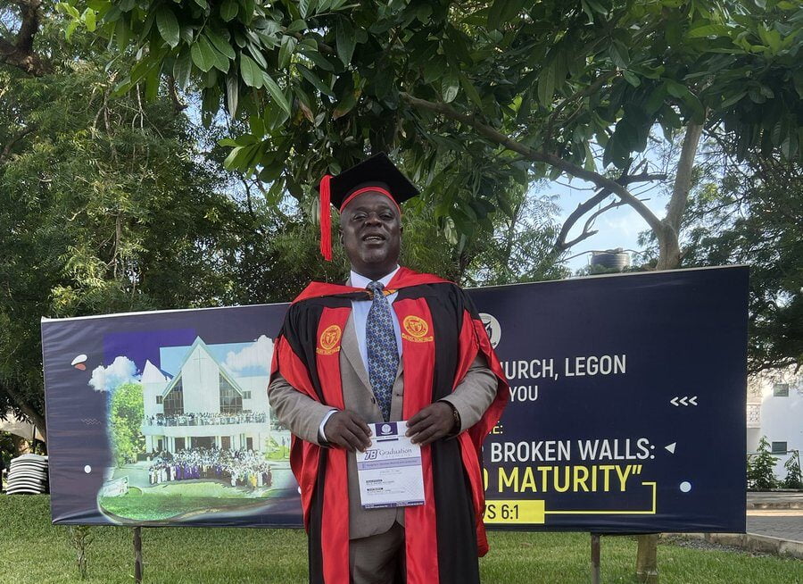 Koku Anyidoho bags Masters degree from Trinity Theological Seminary