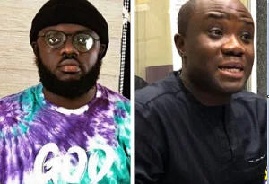NDC’s Felix Kwakye Ofosu matches Kwadwo Sheldon ‘boot-for-boot’ over Receipts Guy’s billboard stunt