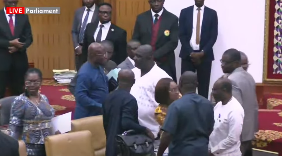 Majority MPs stage walkout during approval of 2024 budget