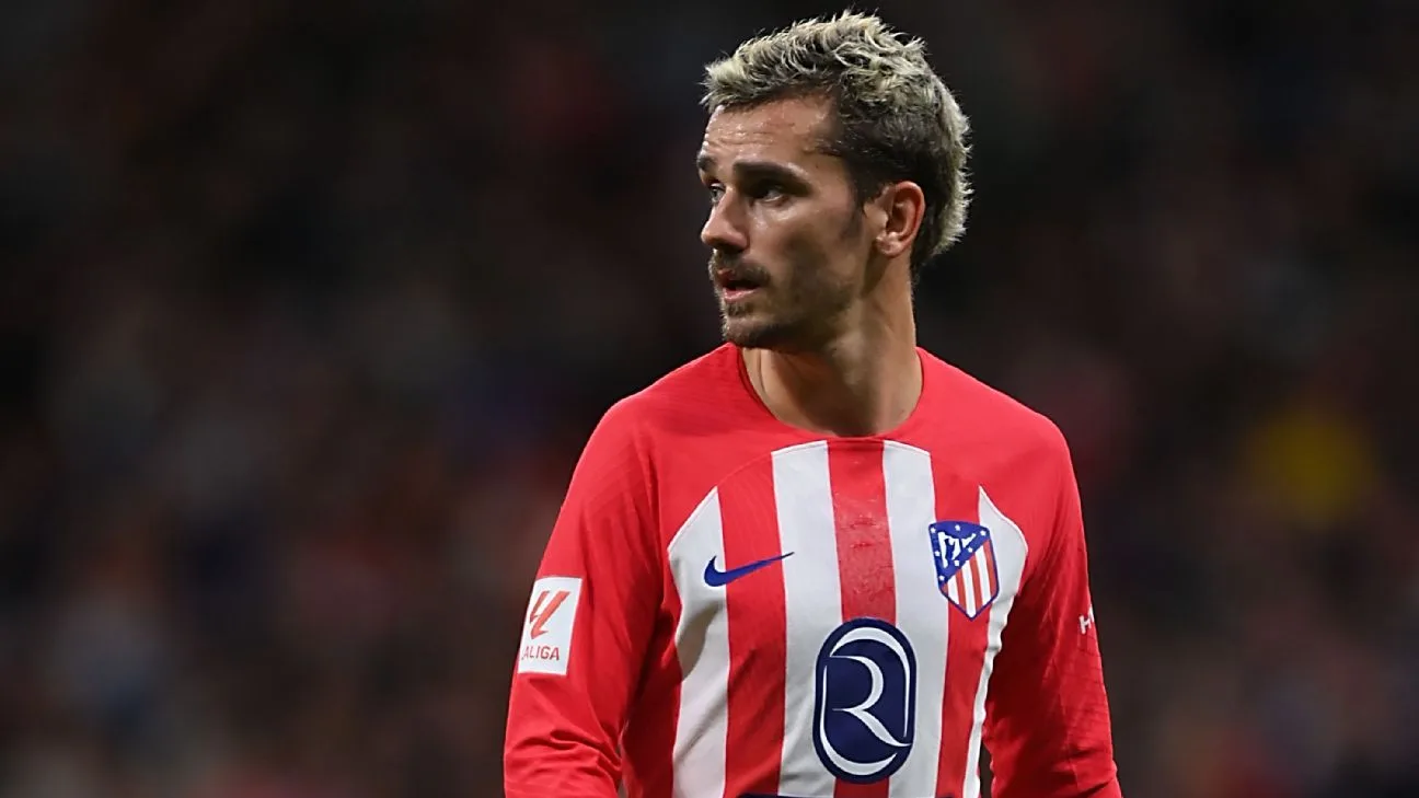 Man Utd target Griezmann satisfied at Atletico