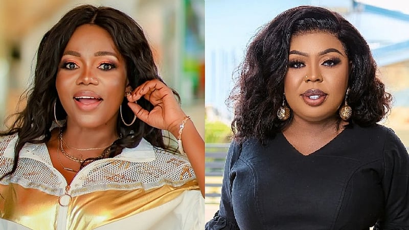 Mzbel clashes with Afia Schwarzenegger over how to raise a child