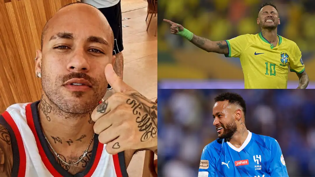 Neymar shaves his hair after Al-Hilal deregistration following ACL injury