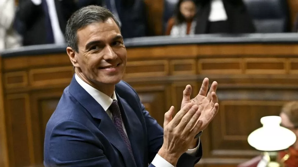 Pedro Sánchez of Spain re-elected as Prime Minister