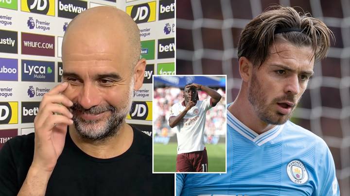 Jack you got to ‘be angry’ – Pep after Doku seemingly takes Grealish’s place at Man City