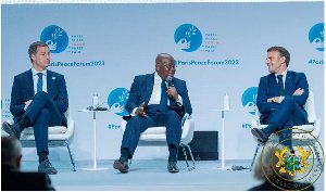 President Akufo-Addo calls for global action against inequality at Paris Peace Forum