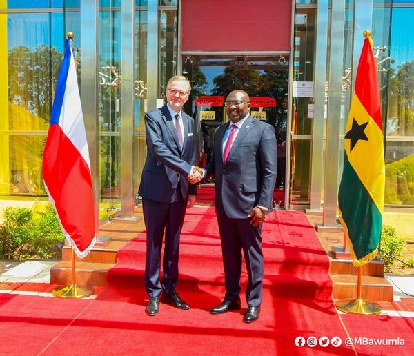 Efforts put into maintaining peace, security in Ghana are commendable – Czech Republic PM tells govt