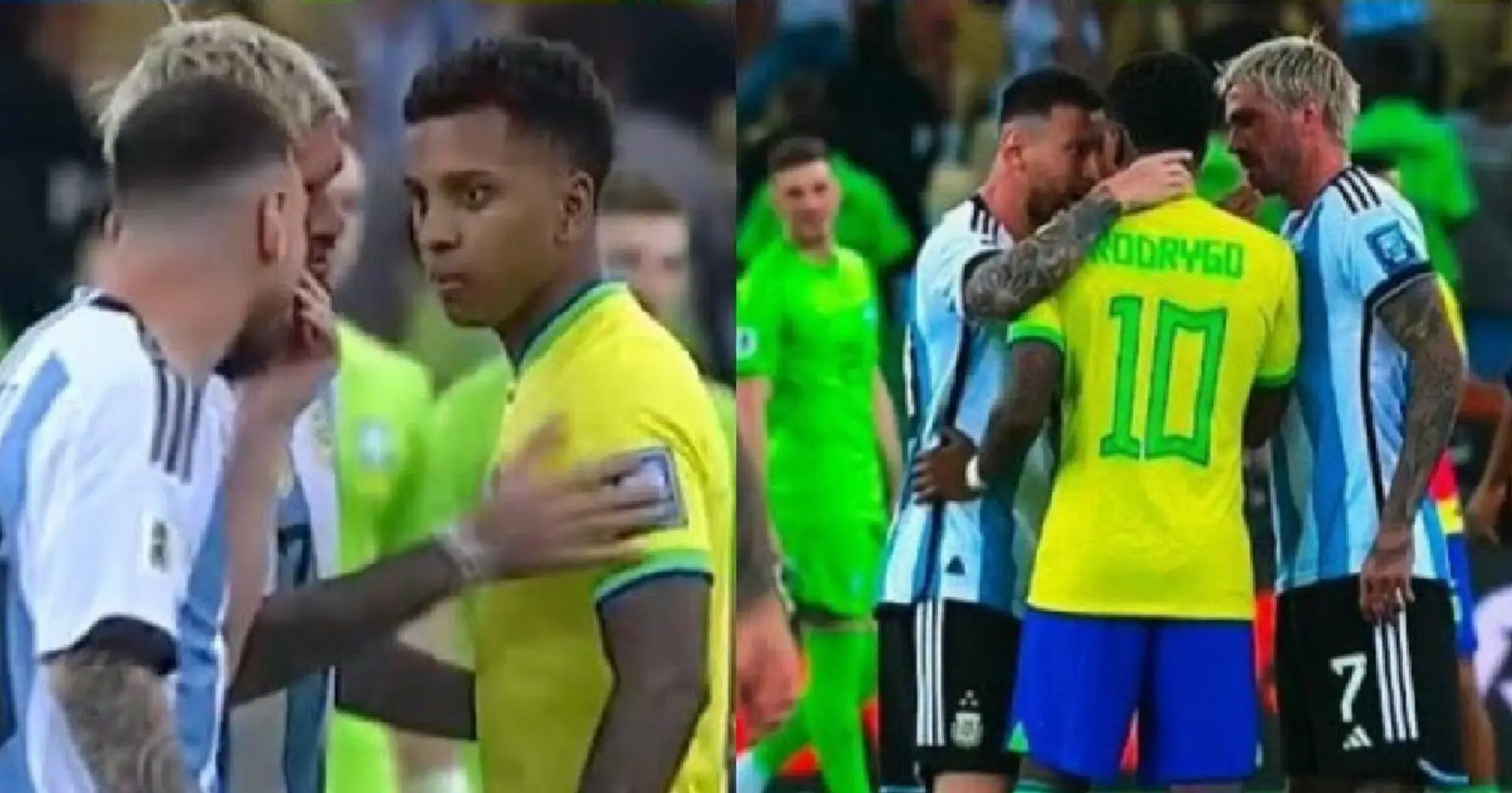 Racists! They act when you take their place – Rodrygo says he was abused after Messi fallout