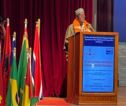 Speaker Bagbin calls for a new world order to reclaim citizens’ loss of trust