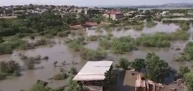 Spillage of irrigation dam in Dawhenya displaces hundreds