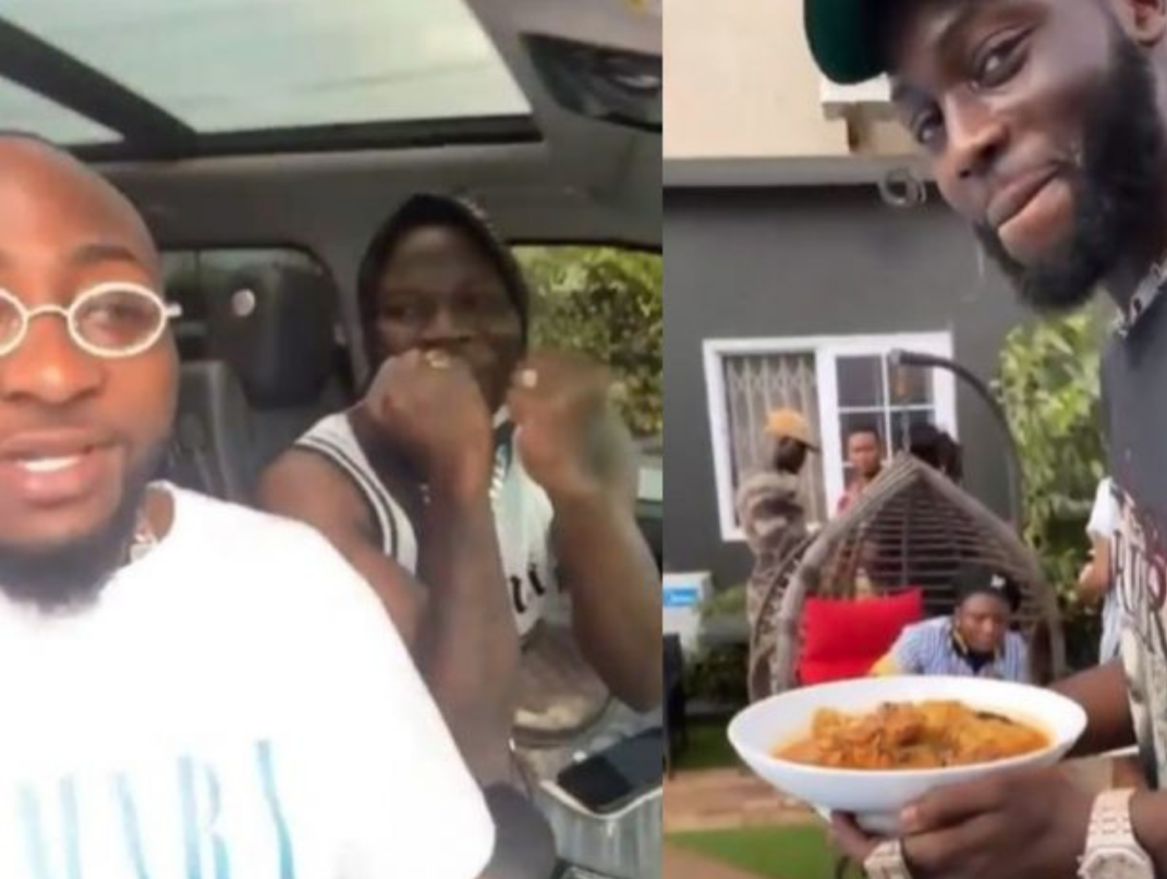 Stonebwoy responds to Davido’s compliment of his wife’s food