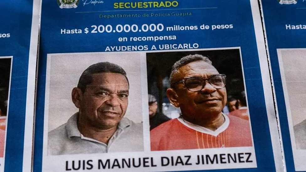 Díaz’s father ‘kidnapped by rebels’ – Colombia govt