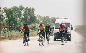 Zen Riderrs: Seven Ghanaians accomplish a 600-kilometer cycling ride from Accra to Tamale