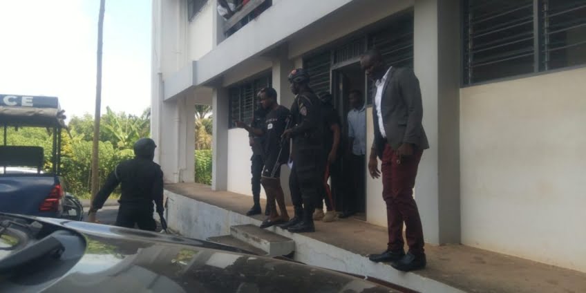 Jubilee House soldiers, GIS officer arrested for alleged robbery