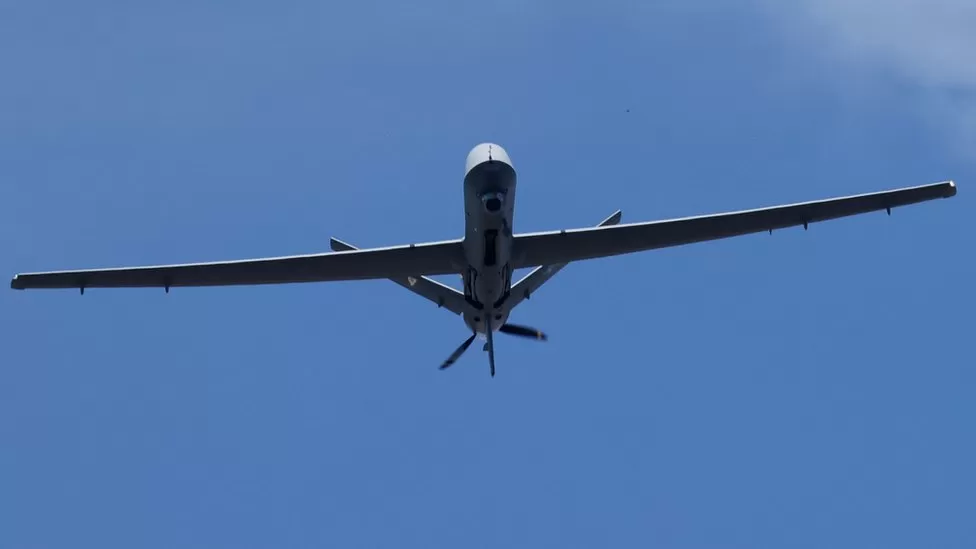 US admits using unarmed drones over Gaza
