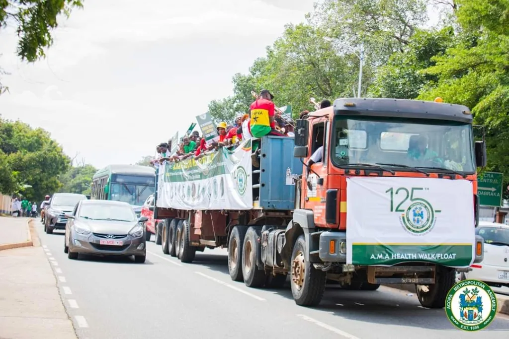 AMA commemorates 125th anniversary with float, tree planting