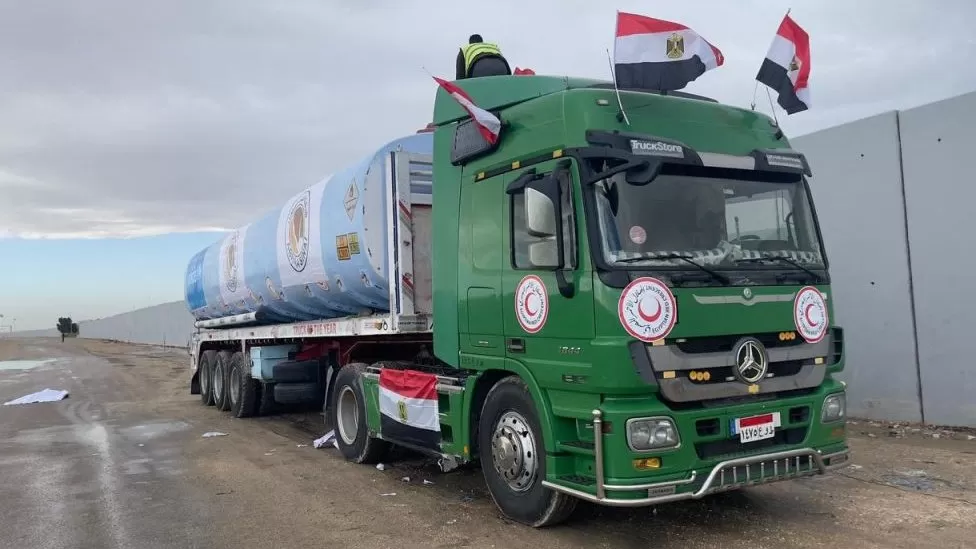 Israel claims to permit entry of two fuel trucks into Gaza each day