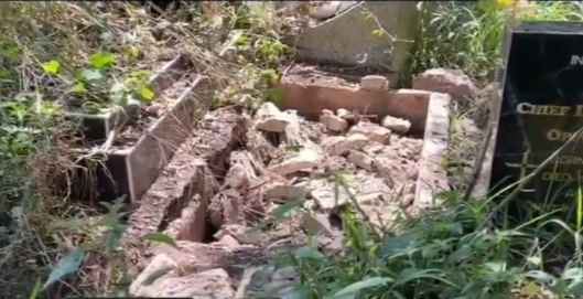 Grave looters invade Takoradi cemetery; over 100 caskets missing