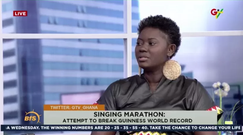 I cried when I realized Shatta Wale was in support of my singing marathon – Afua Asantewaa