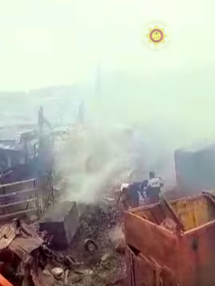 Fire guts 100 market structures at Alabar French Line in Kumasi