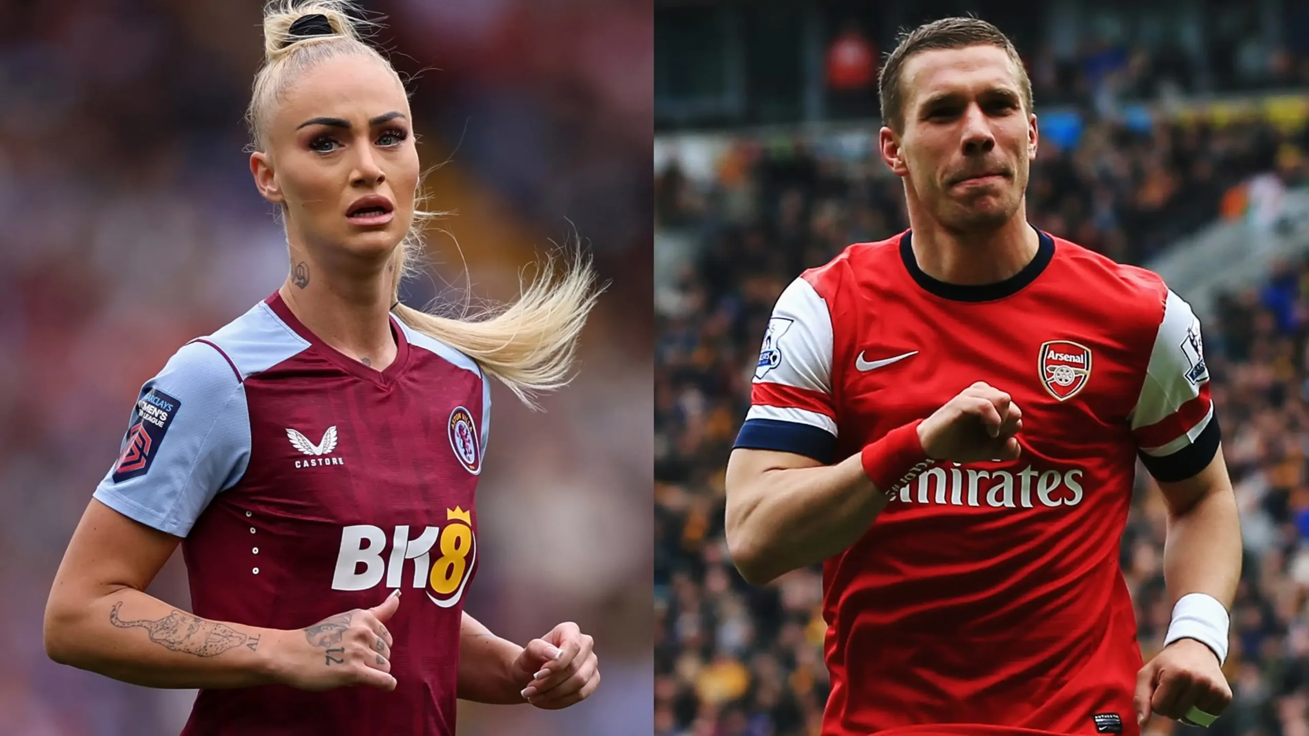 Alisha Lehmann has been exchanging IG messages with ex-Arsenal player Lukas Podolski, find out why