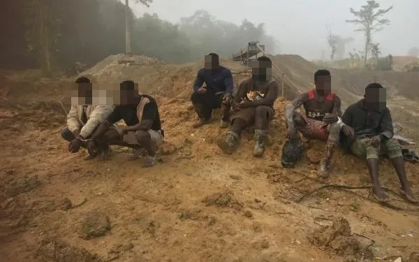 Anhwiaso East Forest Reserve: Chief, 9 in police custody for illegal mining