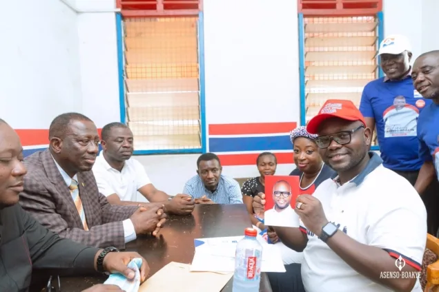 Asenso-Boakye picks NPP nomination forms to retain Bantama seat