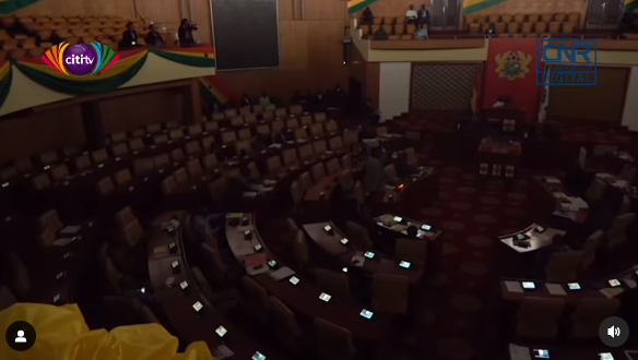 ECG disconnects power to parts of Parliament over GHC23m debt