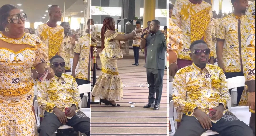 Bro Sammy spotted refusing to sing, dance during Nacee’s performance at an anniversary celebration
