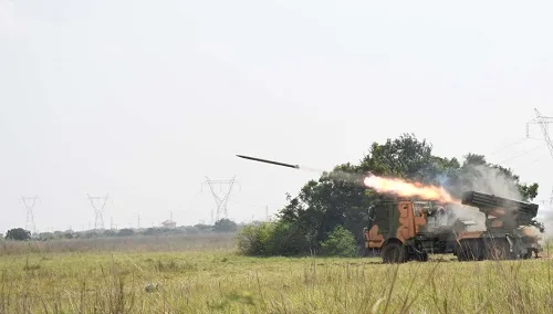 GAF receives rockets and vehicles from Chinese company