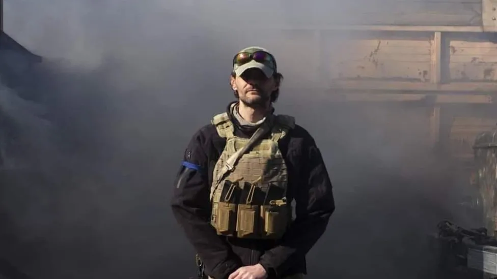 Ukraine war: Honouring memory of former British soldier who died in combat