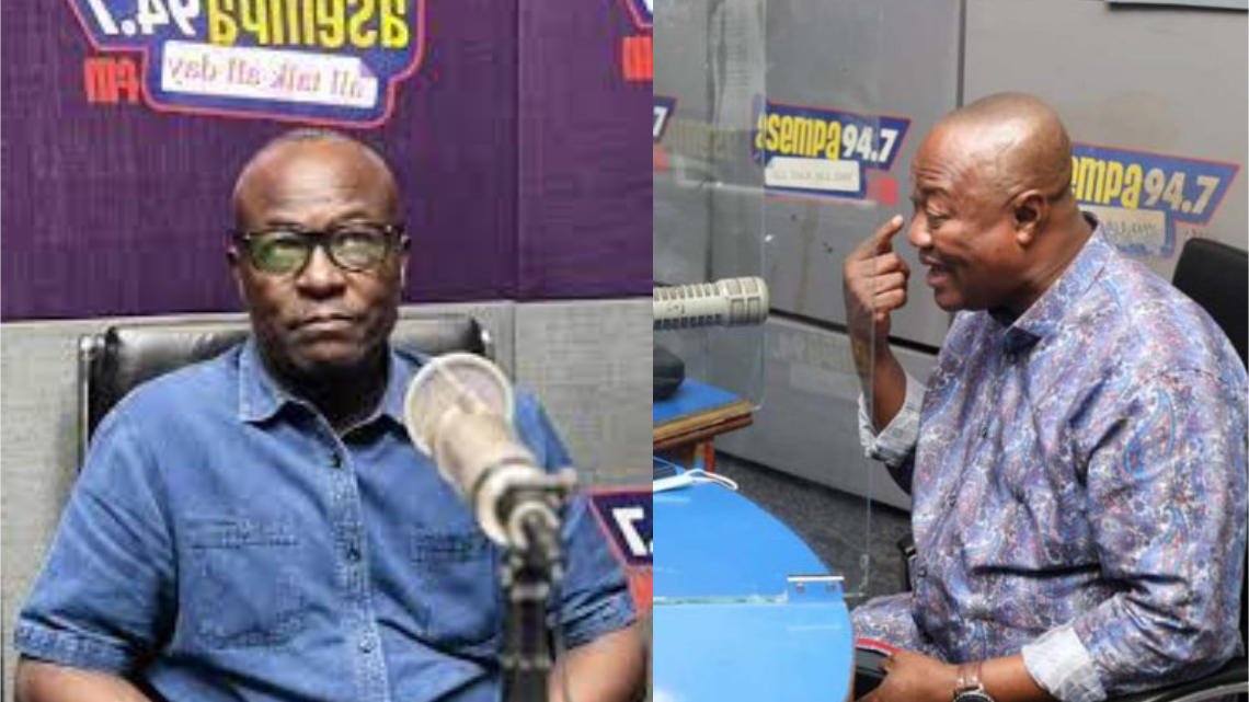 ‘You better shut up and listen’ – Sam Pyne and Ohene Ntow ‘fight’ over Alan on live radio