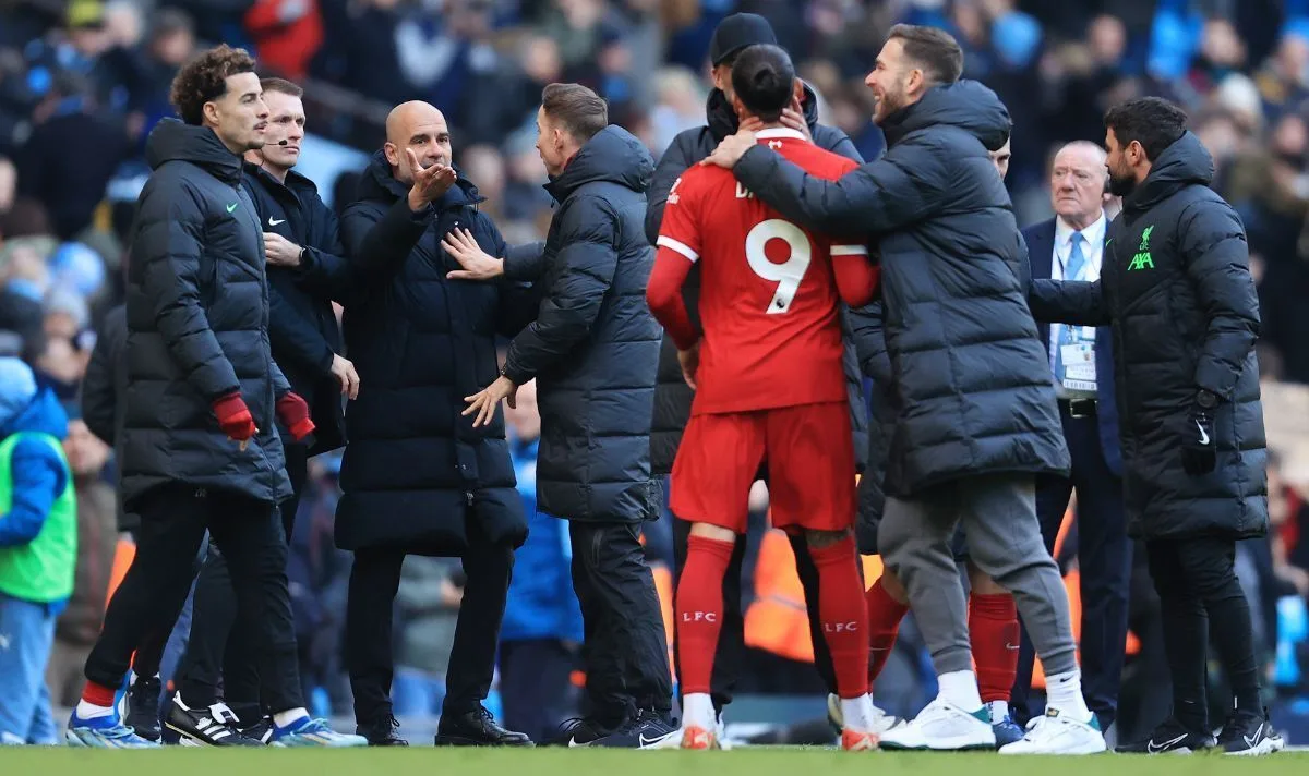 Mac Allister explains Pep-Darwin Nunez exchange after Liverpool-City clash