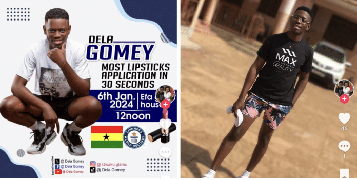 Ghanaian youngster Dela Gomey receives approval for Guinness World Record attempt