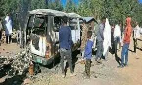 Drone strikes ambulance in Ethiopia killing five people