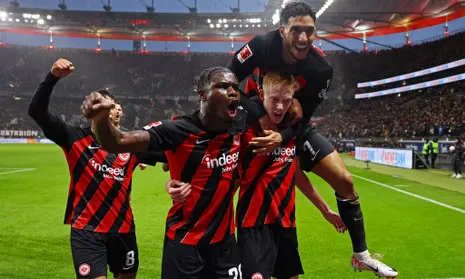 Bayern Munich suffer defeat at the hands of Eintracht Frankfurt 