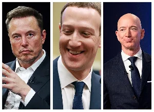10 billionaires who saw the largest net worth growth in 2023