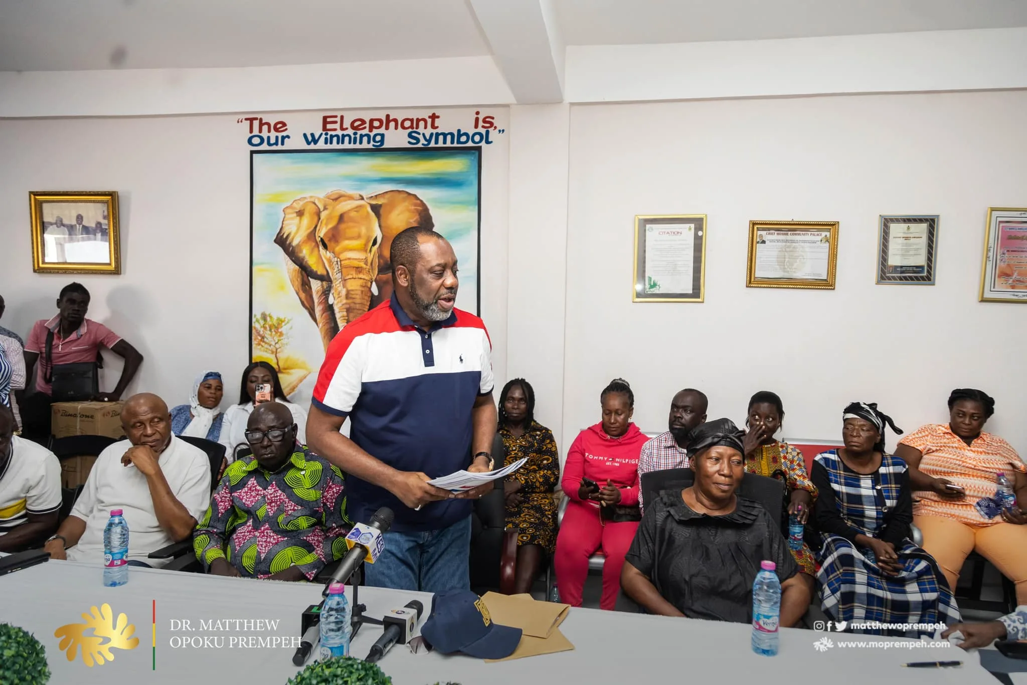 Dr Opoku Prempeh picks nomination forms to retain Manyhia South seat for the 5th time