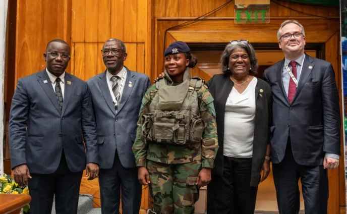 US pledges $3m to support Ghana’s women-specific body armor project