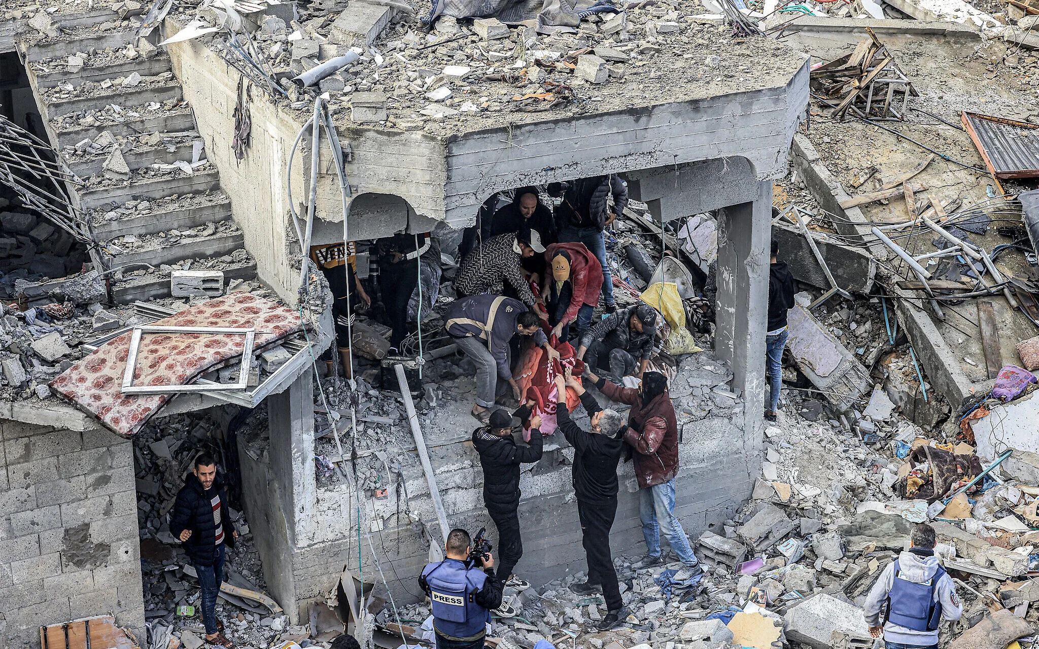 IDF official acknowledges “extensive collateral damage” in refugee camp strikes