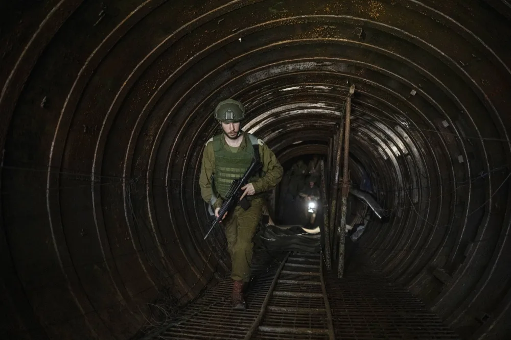 Israel uncovers new tunnels under Gaza linked to Hamas leaders’ residences