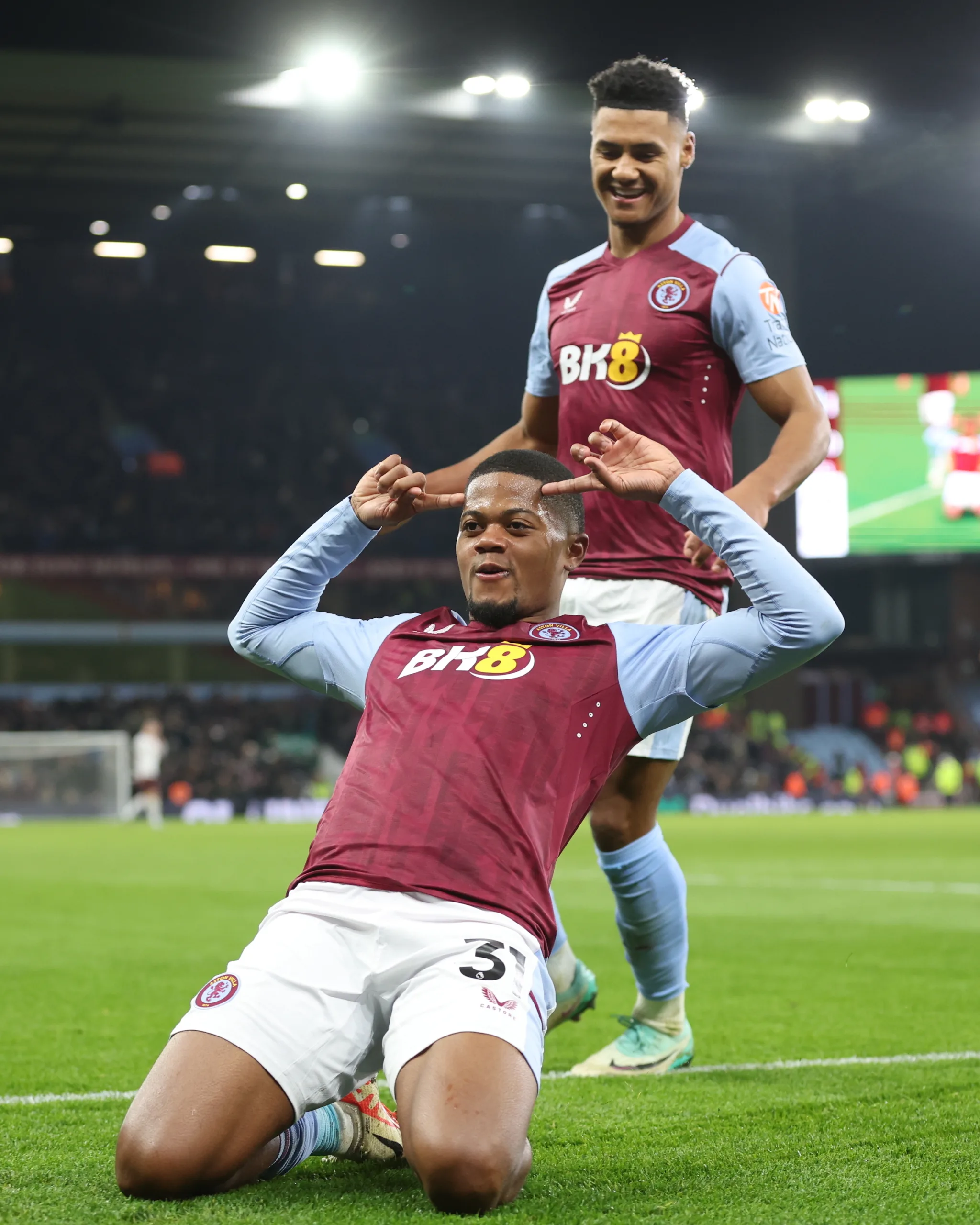 Leon Bailey secures victory for Aston Villa in game against Man City