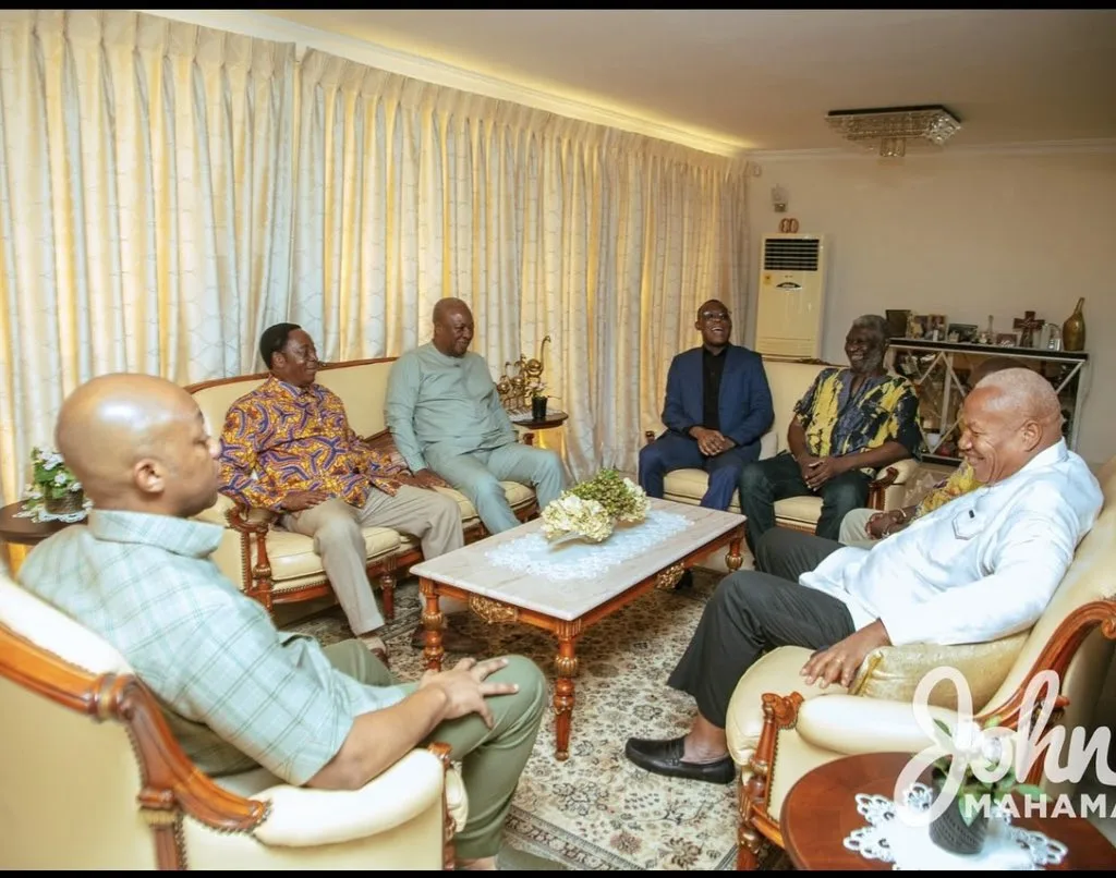 Mahama on ‘support tour’ for 2024 elections as he engages Dr Duffuor