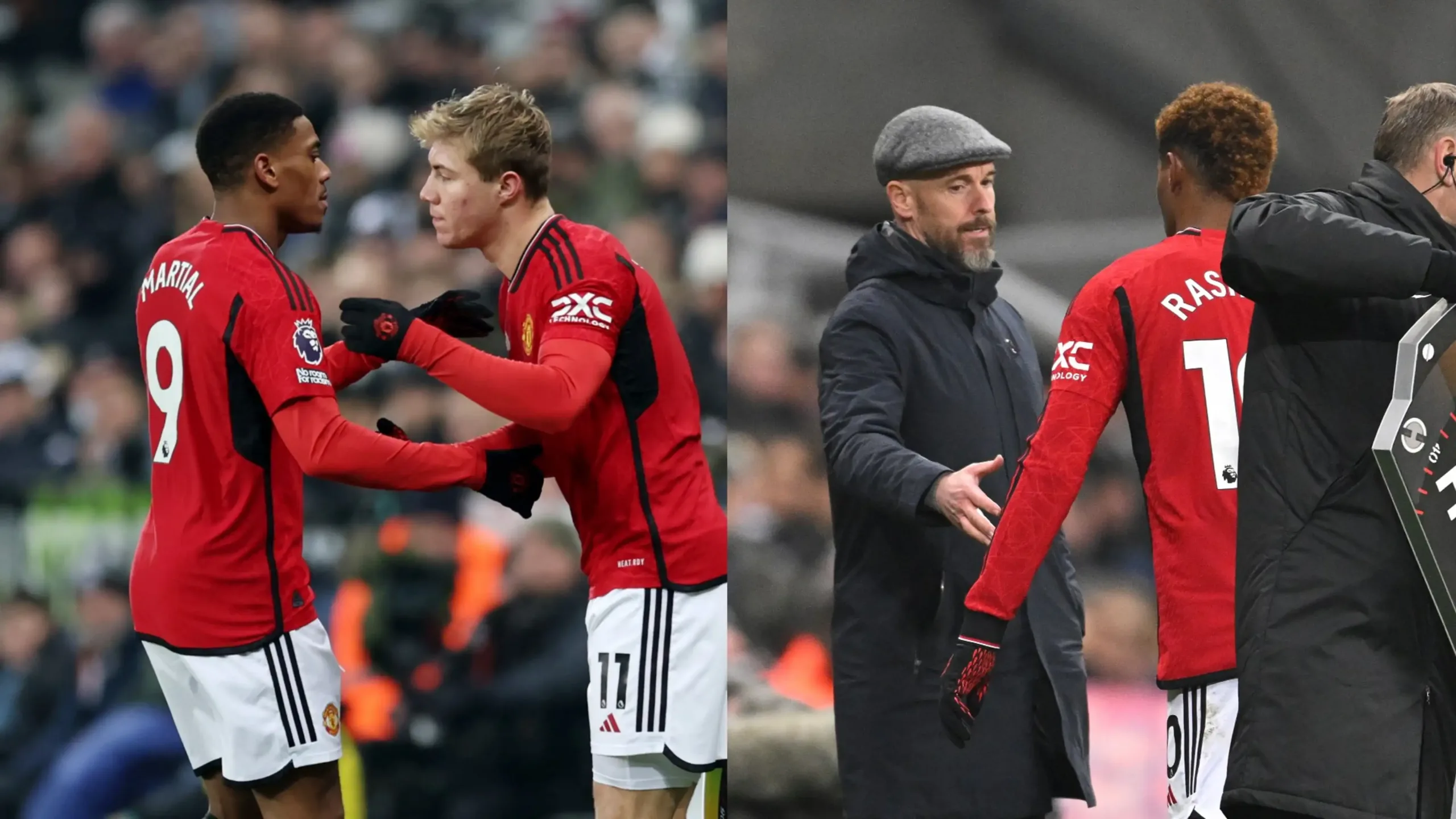 It’s about the team not just Martial – Ten Hag on fall-out with player in Newcastle defeat