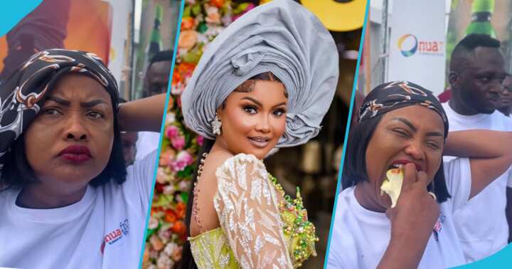 “At her age with this beautiful face” – Nana Ama McBrown’s no-make-up face causes another stir