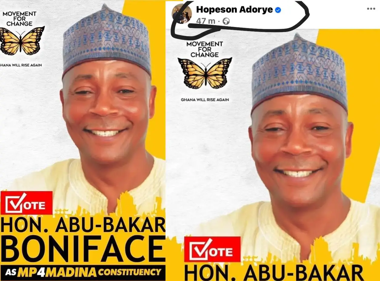 Viral flier of Siddique Boniface’s Madina MP bid causes stir in Alan’s camp