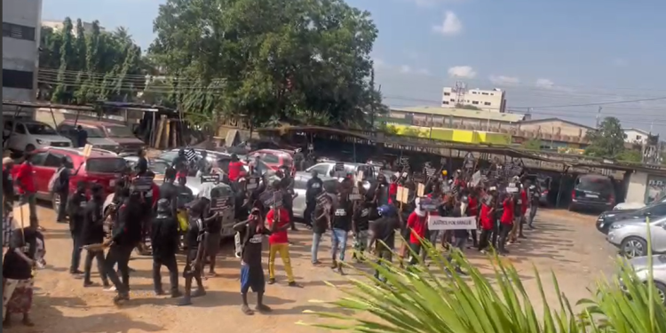 New Force supporters converge at court to demand fair trial for Spokesperson