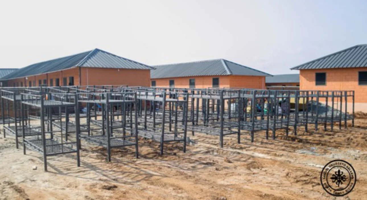 Photos: Temporary shelter provided by Ablakwa to Akosombo dam spillage