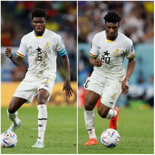 Partey, Kudus named in CAF Team of the Year 2023