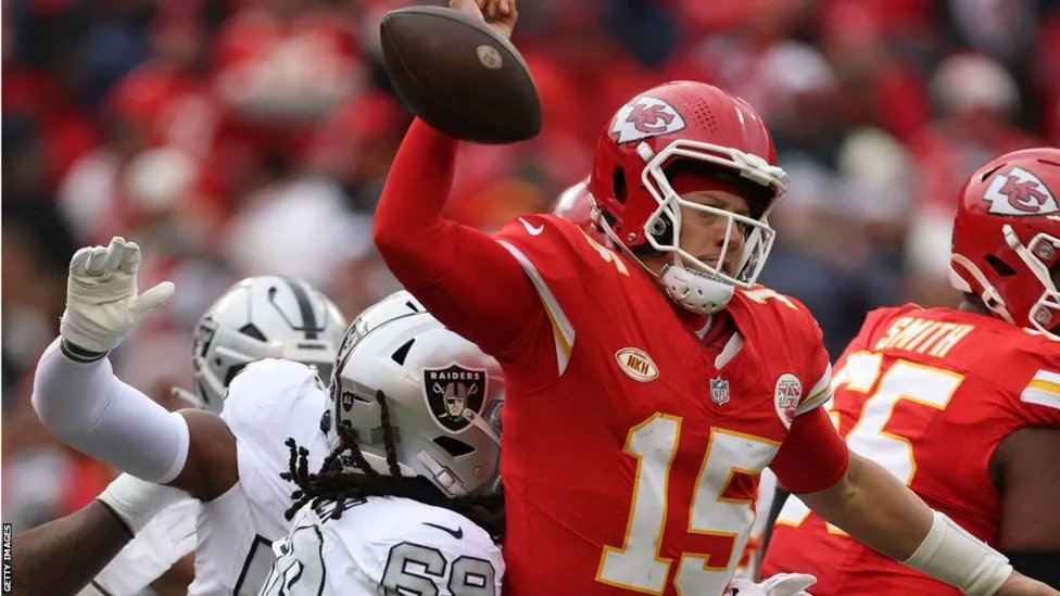  Raiders stun Chiefs on Christmas Day NFL