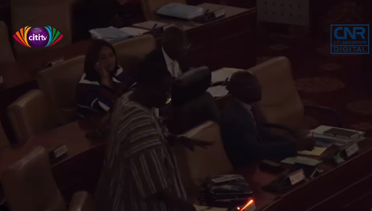 Video: ‘Dumsor’ hits Parliament during proceedings today